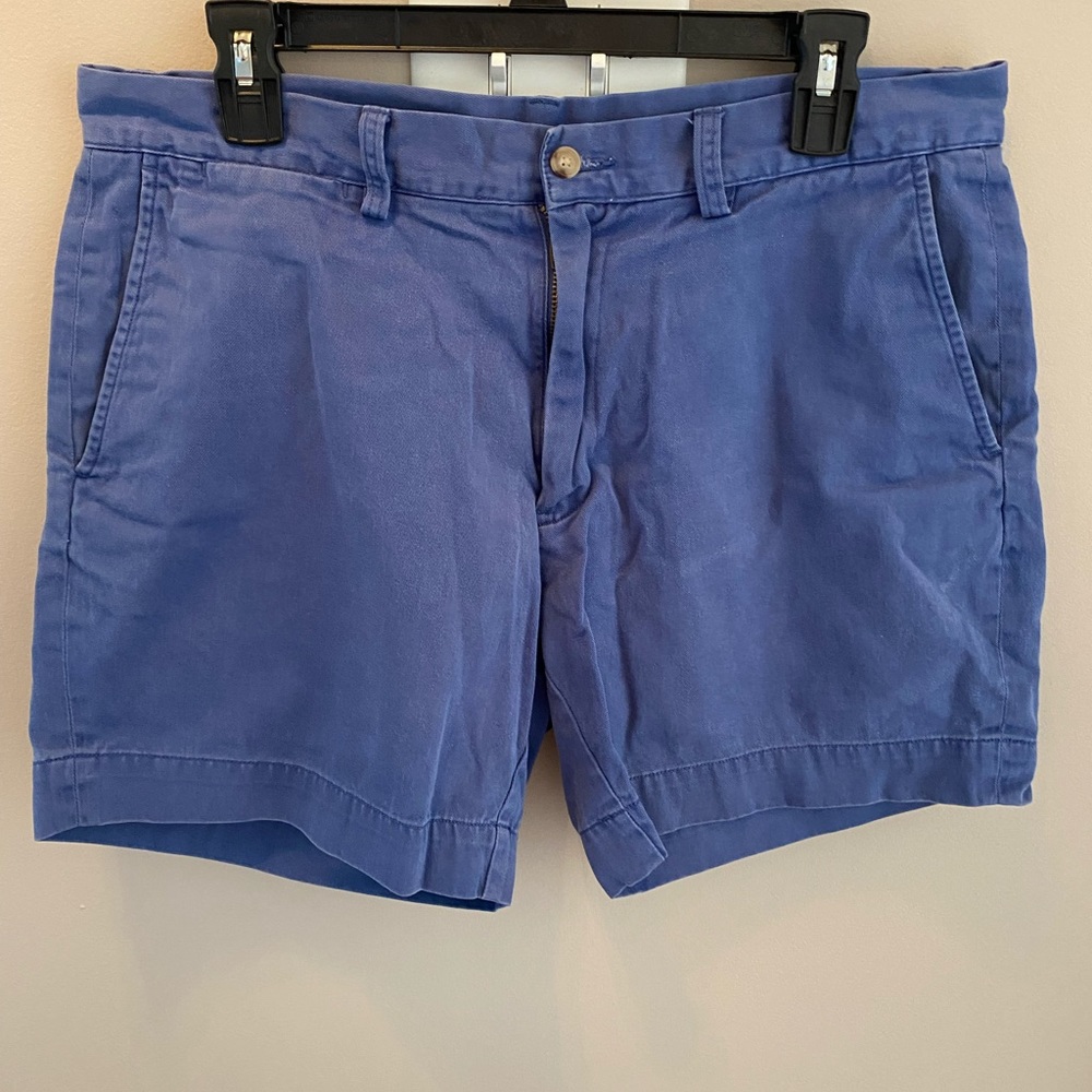Royal blue Ralph Lauren shorts.
